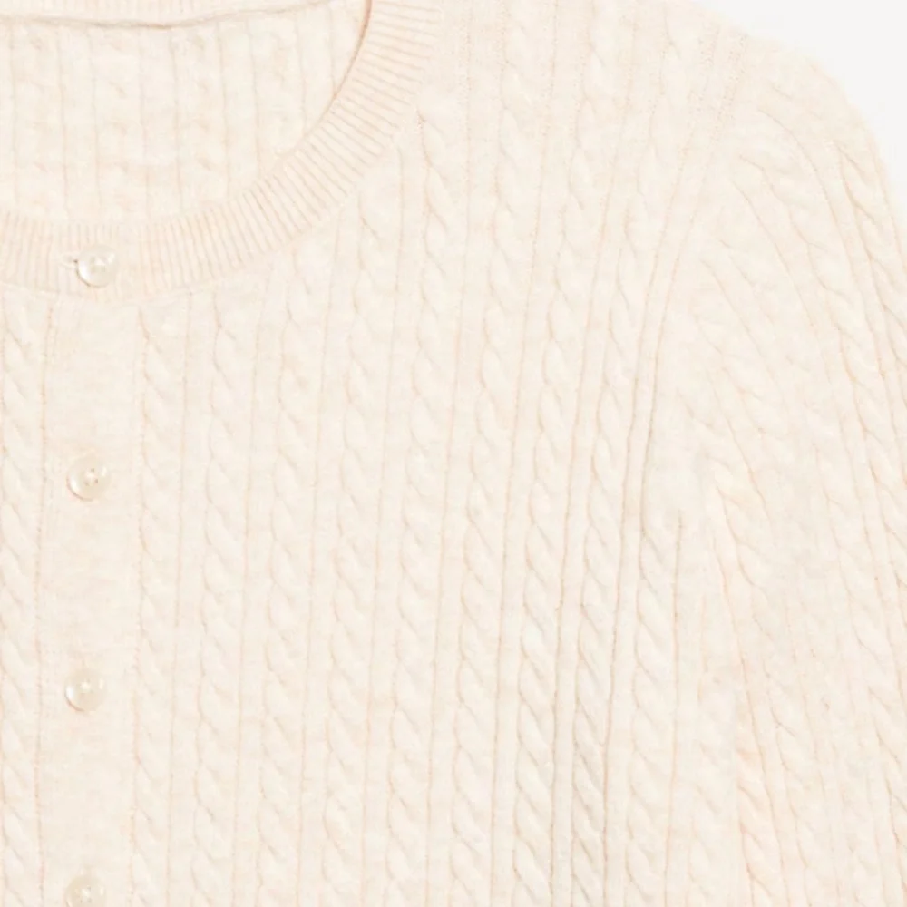 Old Navy Grey Size XL SoSoft Cropped Cardigan Sweater - Picture 6 of 7